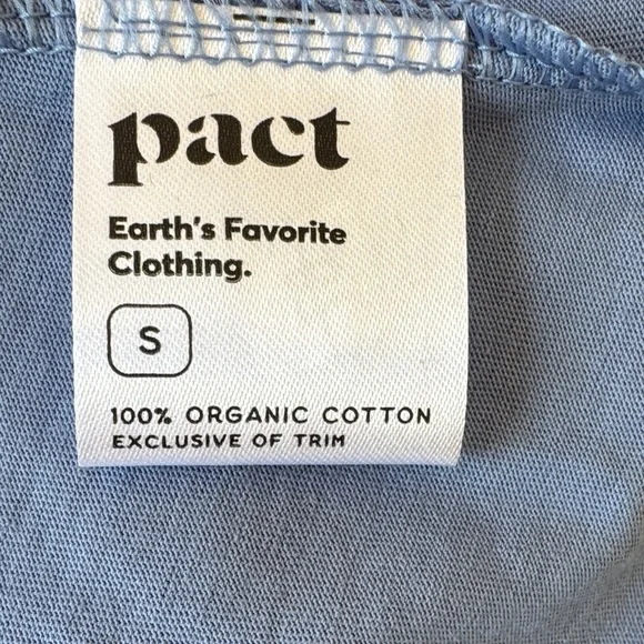 Bundle of 2 Women's Short Sleeve Tops, one Pact Organic Cotton & one Dressbarn - Picture 8 of 8